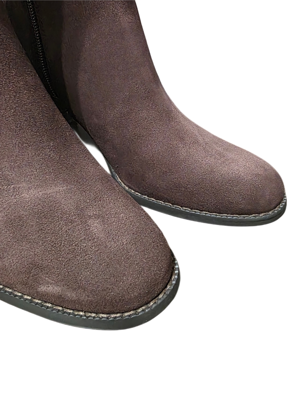 Vionic Valora Leather Knee High Boots NIB - Wide Calf - Chocolate Ganache - Picture 2 of 7